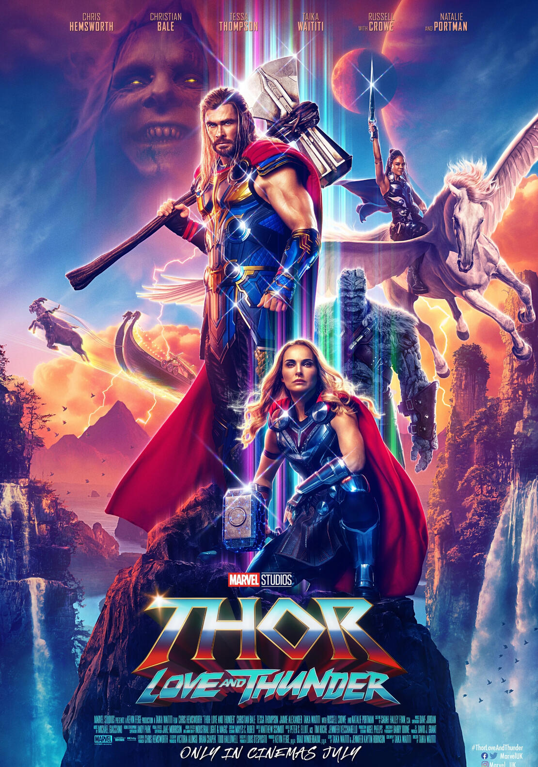 Thor love and thunder trailer